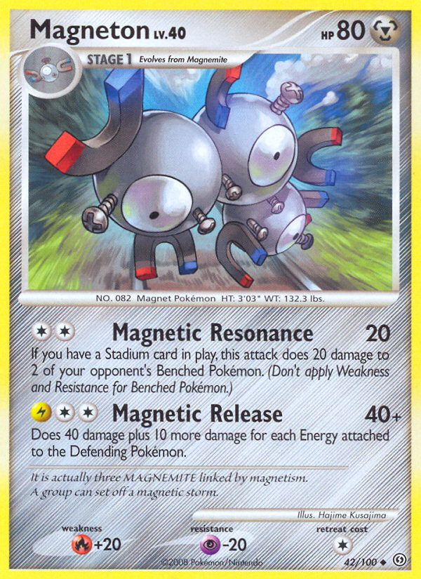 Magneton (42/100) [Diamond & Pearl: Stormfront] | Exor Games Bridgewater