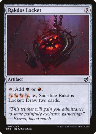 Rakdos Locket [Commander 2019] | Exor Games Bridgewater