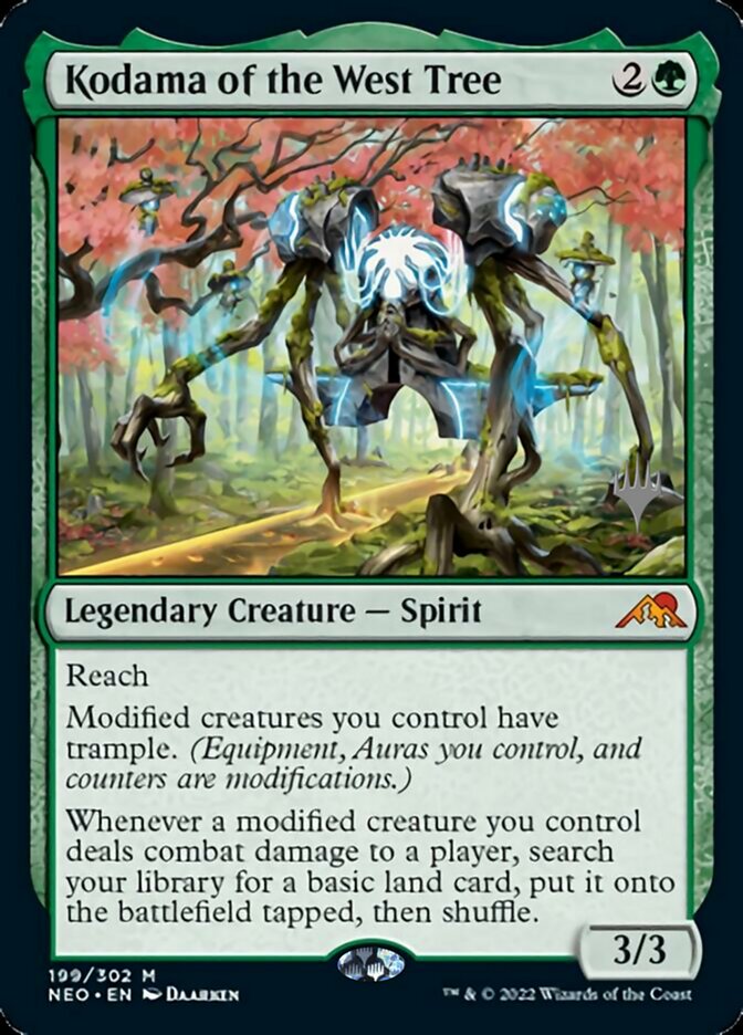 Kodama of the West Tree (Promo Pack) [Kamigawa: Neon Dynasty Promos] | Exor Games Bridgewater