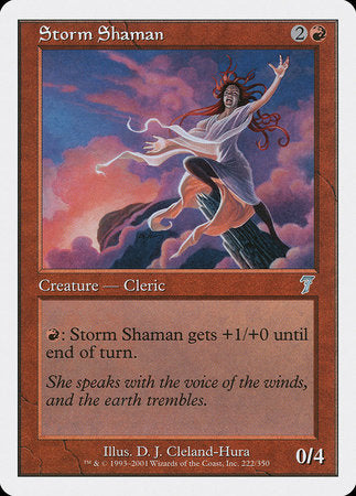 Storm Shaman [Seventh Edition] | Exor Games Bridgewater