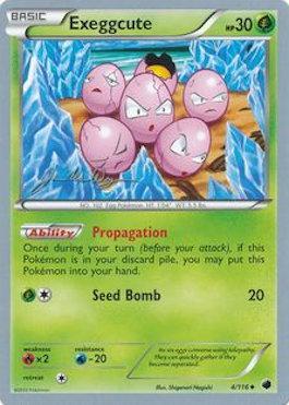 Exeggcute (4/116) (HonorStoise - Jacob Van Wagner) [World Championships 2015] | Exor Games Bridgewater