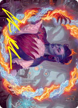 Rootha, Mercurial Artist Art Card (Gold-Stamped Signature) [Strixhaven: School of Mages Art Series] | Exor Games Bridgewater