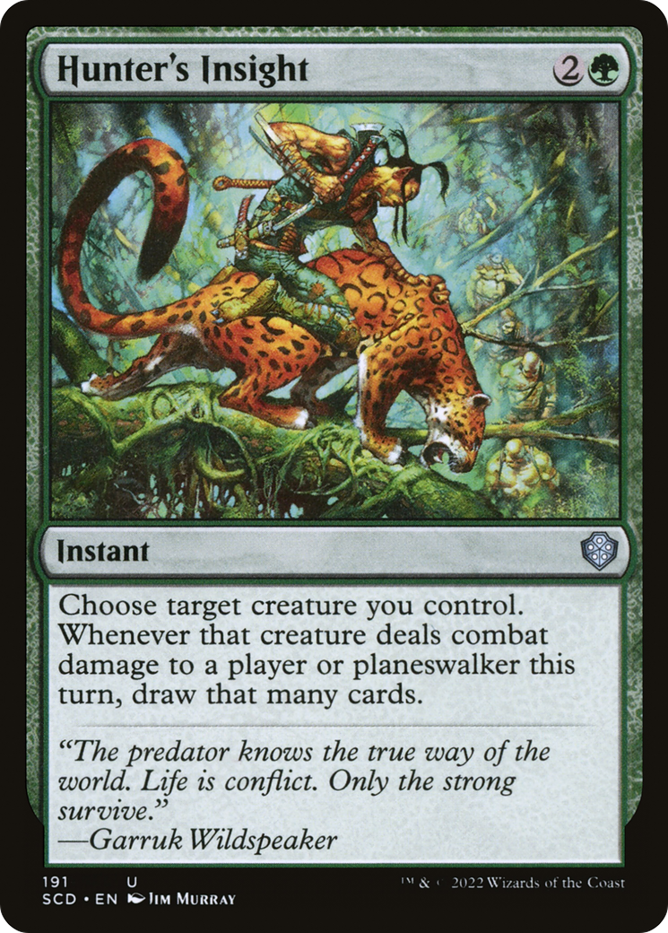 Hunter's Insight [Starter Commander Decks] | Exor Games Bridgewater