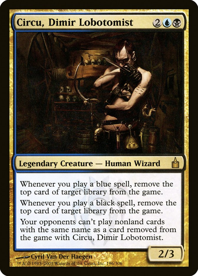 Circu, Dimir Lobotomist [Ravnica: City of Guilds] | Exor Games Bridgewater