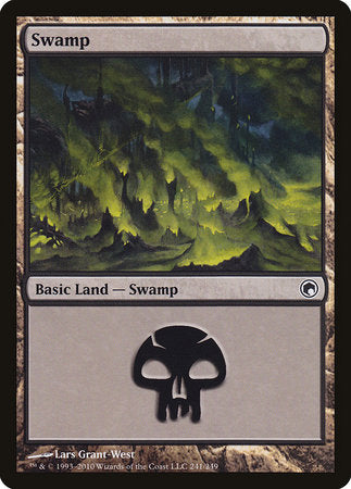 Swamp (241) [Scars of Mirrodin] | Exor Games Bridgewater