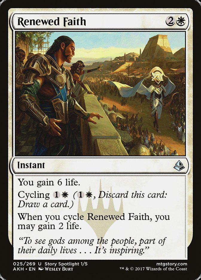 Renewed Faith [Amonkhet] | Exor Games Bridgewater