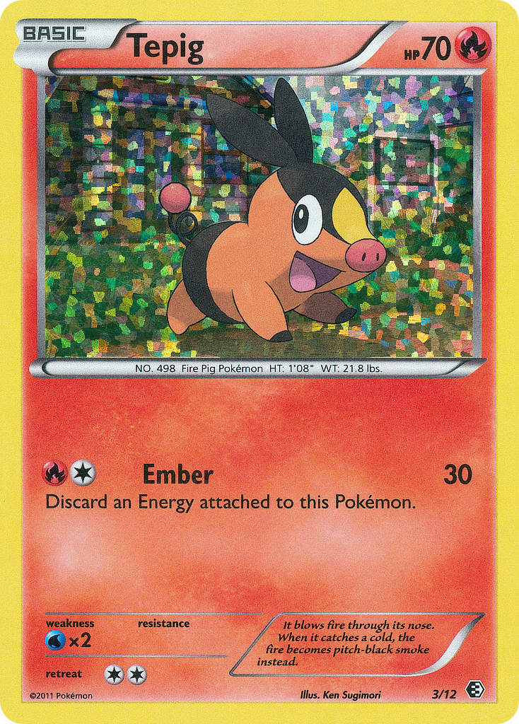 Tepig (3/12) [McDonald's Promos: 2011 Collection] | Exor Games Bridgewater