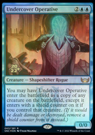 Undercover Operative [Streets of New Capenna Prerelease Promos] | Exor Games Bridgewater