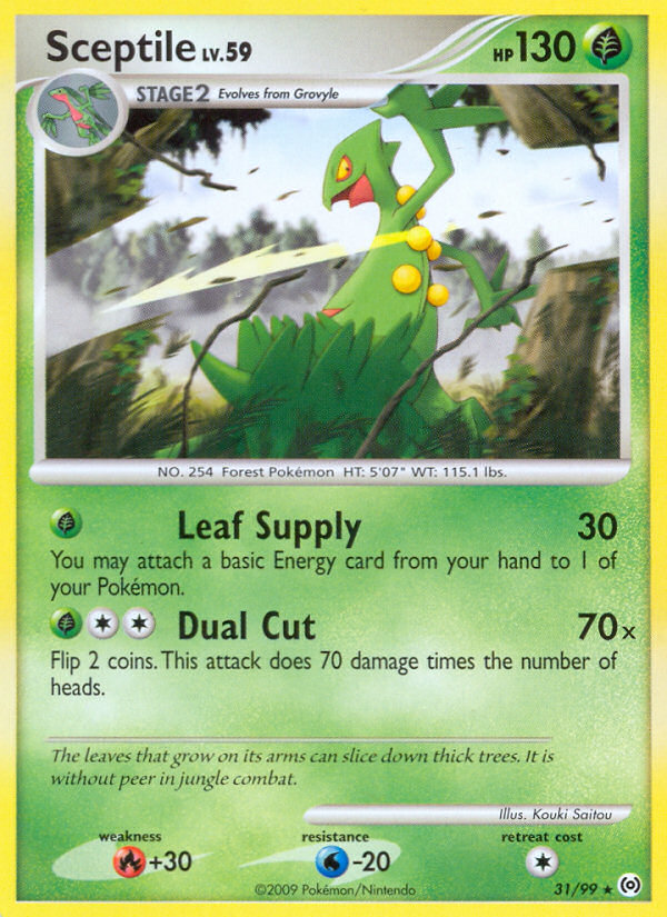 Sceptile (31/99) [Platinum: Arceus] | Exor Games Bridgewater