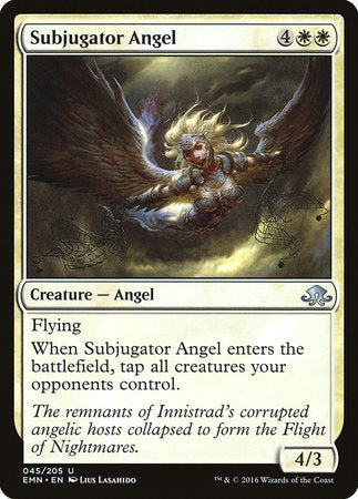 Subjugator Angel [Eldritch Moon] | Exor Games Bridgewater