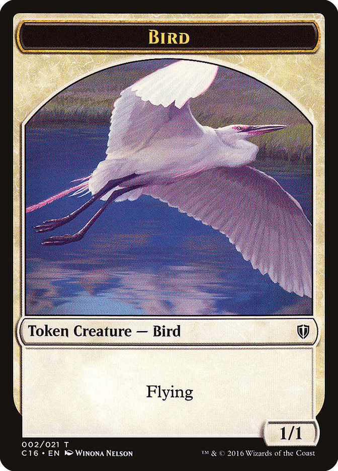 Bird (002/021) [Commander 2016 Tokens] | Exor Games Bridgewater