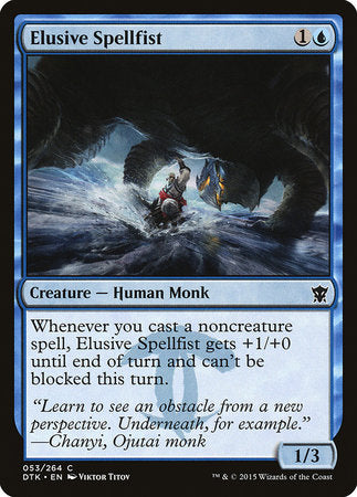 Elusive Spellfist [Dragons of Tarkir] | Exor Games Bridgewater