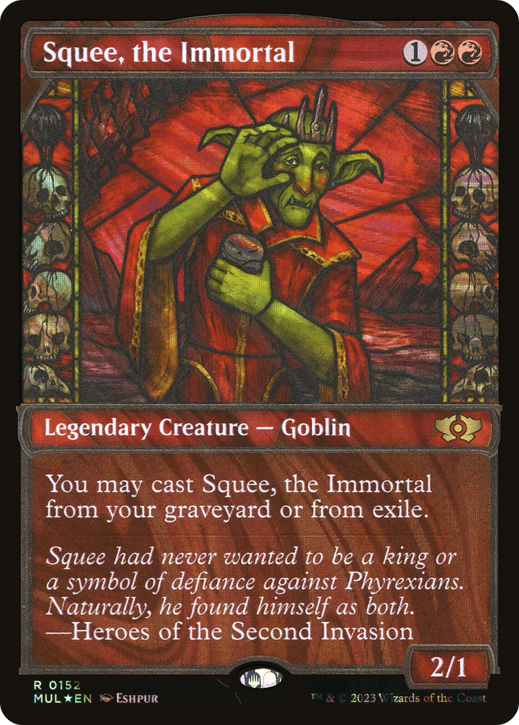 Squee, the Immortal (Halo Foil) [Multiverse Legends] | Exor Games Bridgewater
