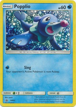 Popplio (SM03) (General Mills Promo) [Sun & Moon: Black Star Promos] | Exor Games Bridgewater