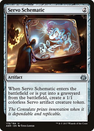 Servo Schematic [Aether Revolt] | Exor Games Bridgewater