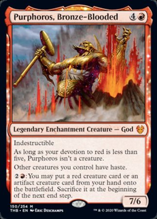 Purphoros, Bronze-Blooded [Theros Beyond Death] | Exor Games Bridgewater