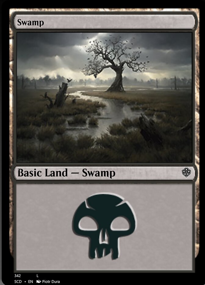 Swamp (342) [Starter Commander Decks] | Exor Games Bridgewater