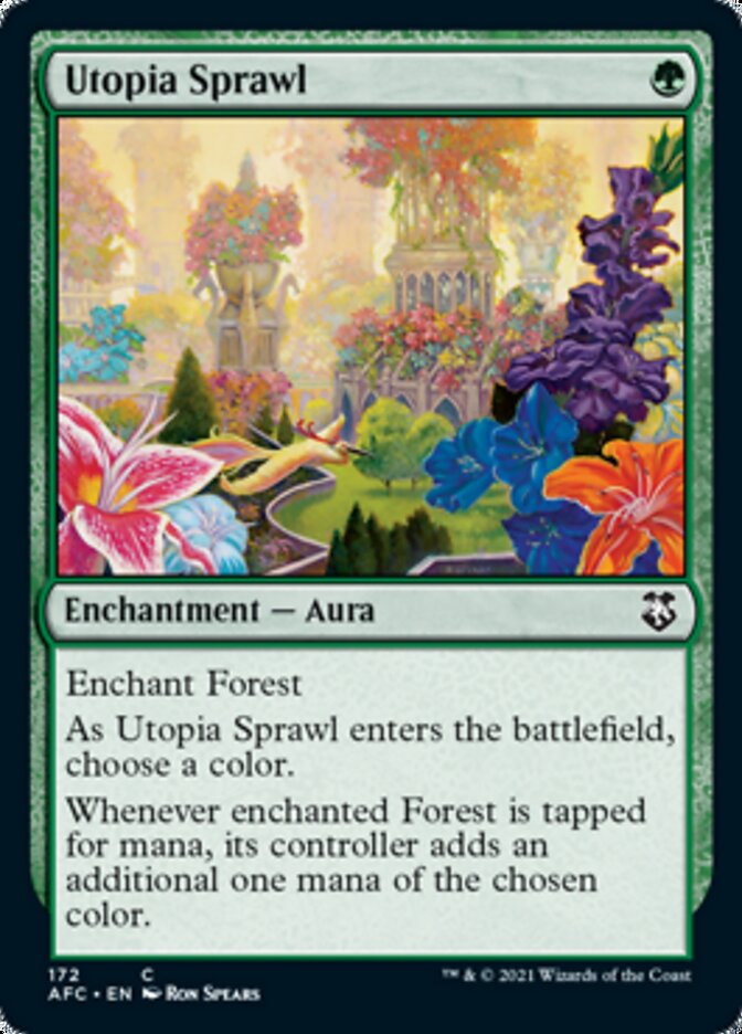 Utopia Sprawl [Dungeons & Dragons: Adventures in the Forgotten Realms Commander] | Exor Games Bridgewater