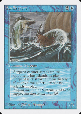 Sea Serpent [Unlimited Edition] | Exor Games Bridgewater