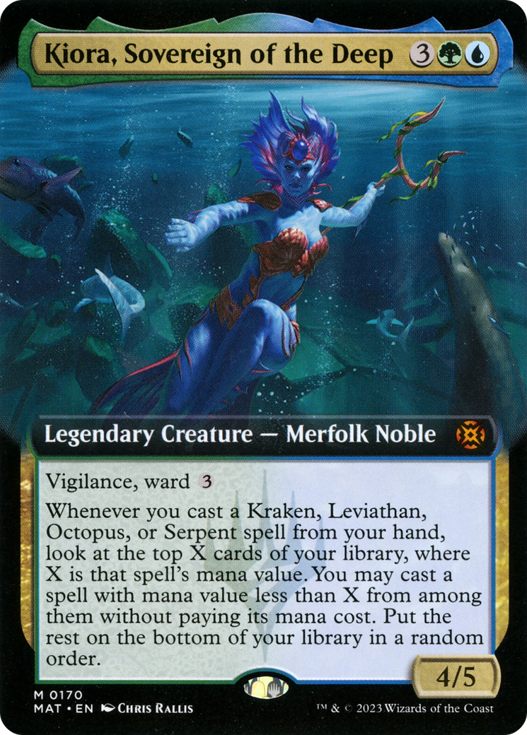 Kiora, Sovereign of the Deep (Extended Art) [March of the Machine: The Aftermath] | Exor Games Bridgewater