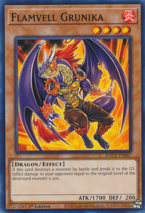 Flamvell Grunika [HAC1-EN067] Common | Exor Games Bridgewater