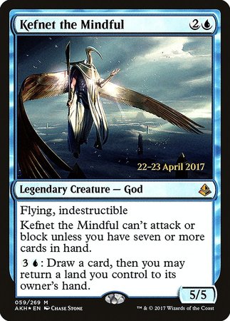 Kefnet the Mindful [Amonkhet Promos] | Exor Games Bridgewater