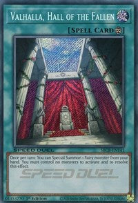 Valhalla, Hall of the Fallen (Secret) [SBCB-EN141] Secret Rare | Exor Games Bridgewater