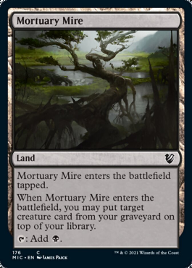 Mortuary Mire [Innistrad: Midnight Hunt Commander] | Exor Games Bridgewater