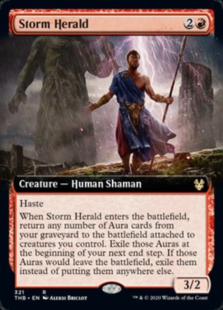 Storm Herald (Extended Art) [Theros Beyond Death] | Exor Games Bridgewater