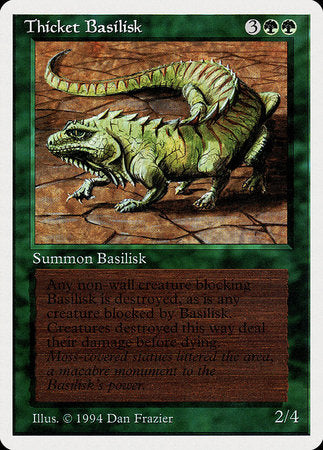 Thicket Basilisk [Summer Magic / Edgar] | Exor Games Bridgewater