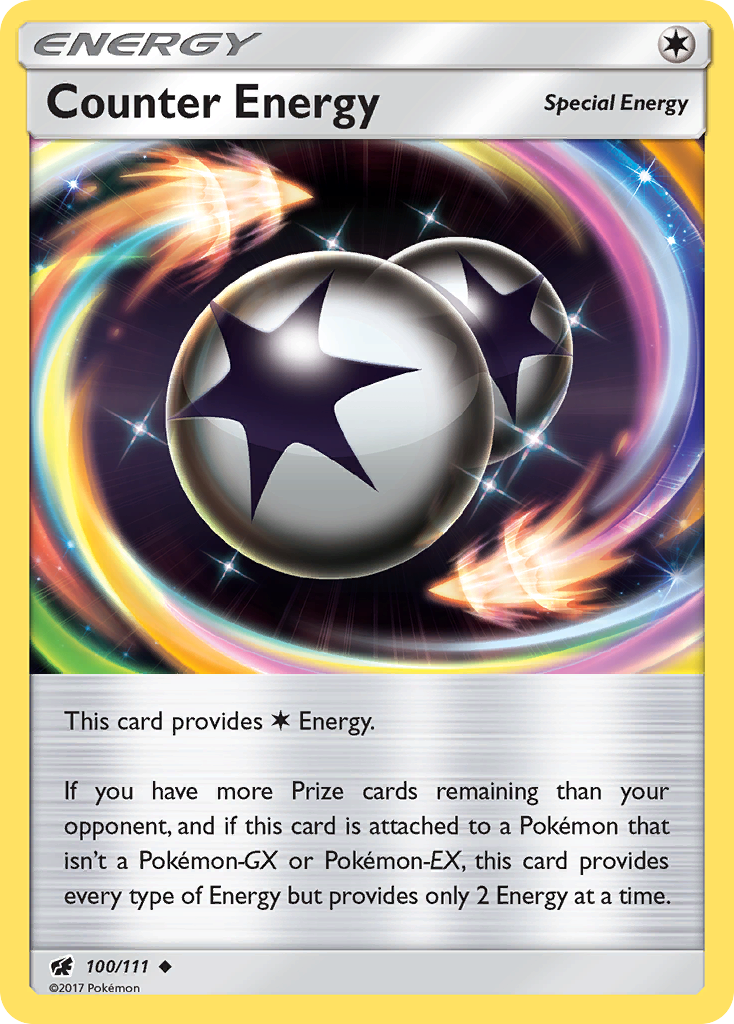 Counter Energy (100/111) [Sun & Moon: Crimson Invasion] | Exor Games Bridgewater