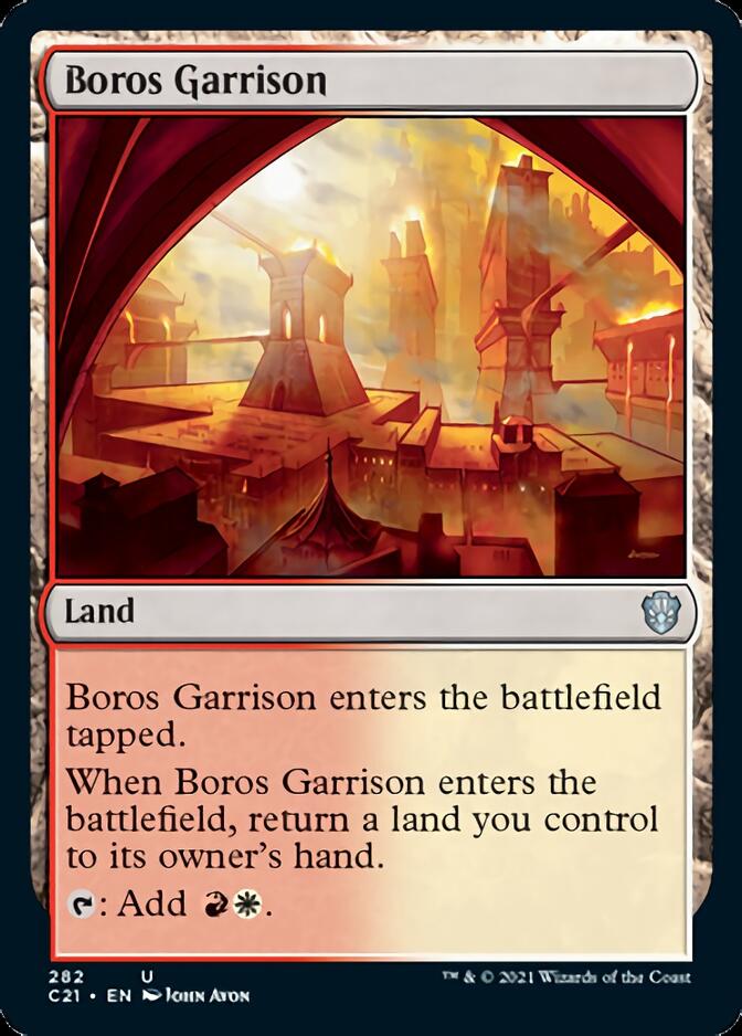 Boros Garrison [Commander 2021] | Exor Games Bridgewater