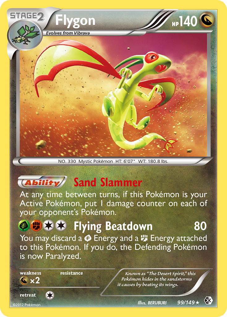 Flygon (99/149) [Black & White: Boundaries Crossed] | Exor Games Bridgewater