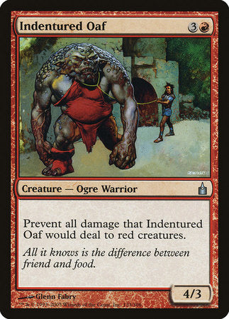 Indentured Oaf [Ravnica: City of Guilds] | Exor Games Bridgewater