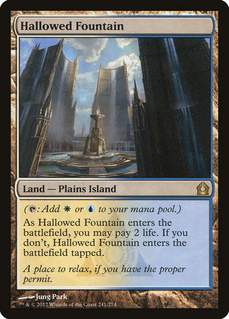 Hallowed Fountain [Return to Ravnica] | Exor Games Bridgewater