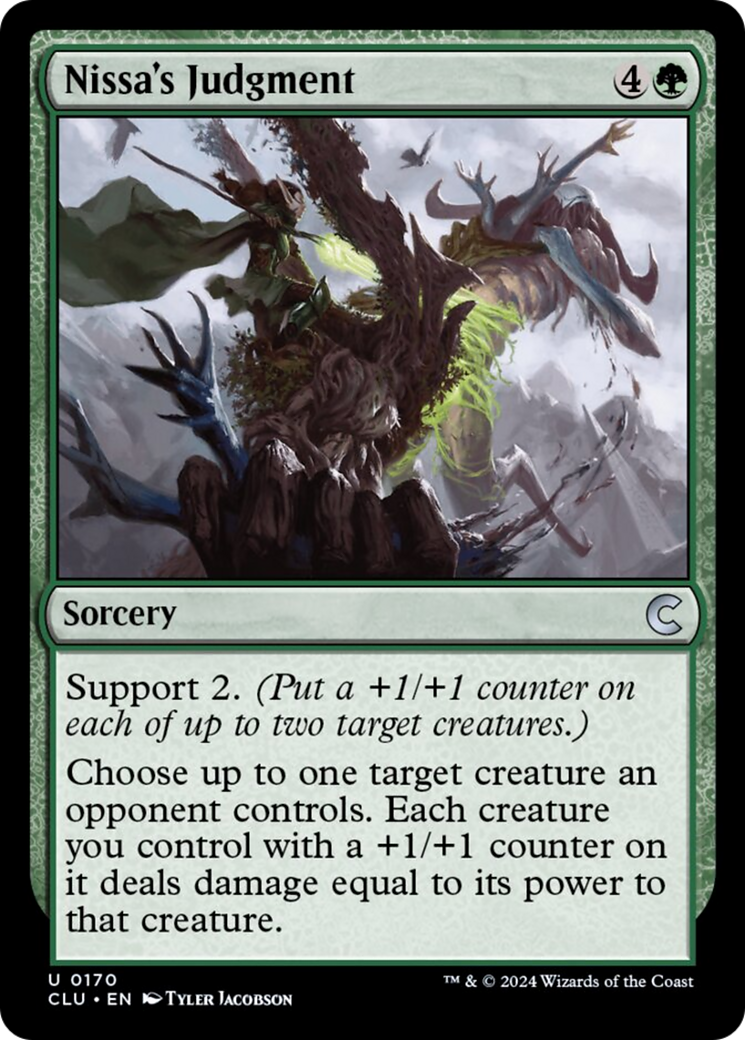 Nissa's Judgment [Ravnica: Clue Edition] | Exor Games Bridgewater