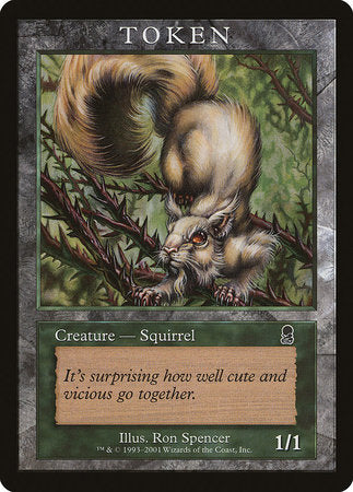 Squirrel Token (Odyssey) [Magic Player Rewards 2002] | Exor Games Bridgewater