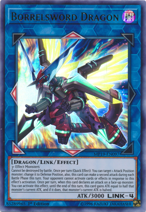 Borrelsword Dragon [MP19-EN097] Ultra Rare | Exor Games Bridgewater