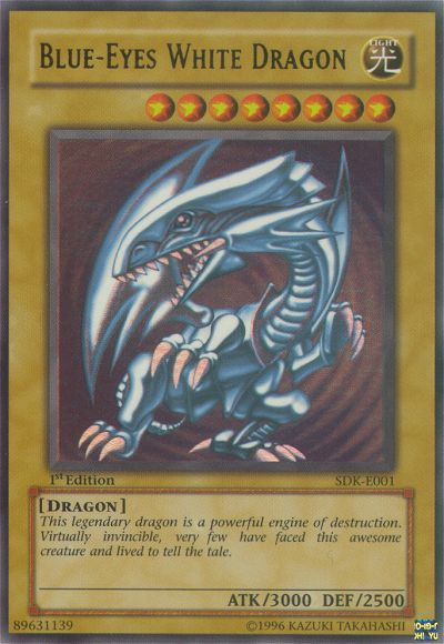 Blue-Eyes White Dragon [SDK-E001] Ultra Rare | Exor Games Bridgewater