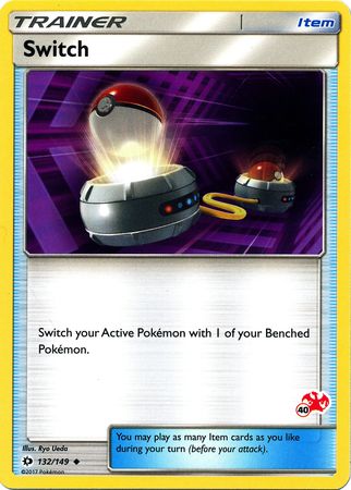 Switch (132/149) (Charizard Stamp #40) [Battle Academy 2020] | Exor Games Bridgewater