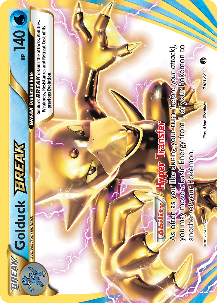 Golduck BREAK (18/122) [XY: BREAKpoint] | Exor Games Bridgewater