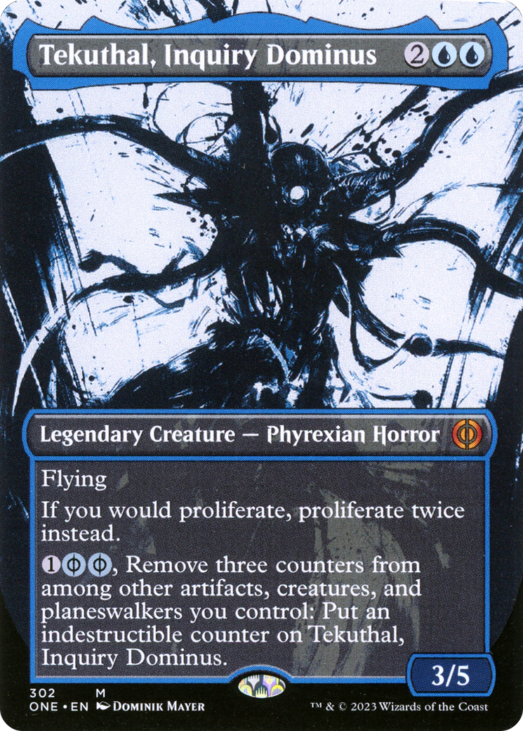 Tekuthal, Inquiry Dominus (Borderless Ichor) [Phyrexia: All Will Be One] | Exor Games Bridgewater