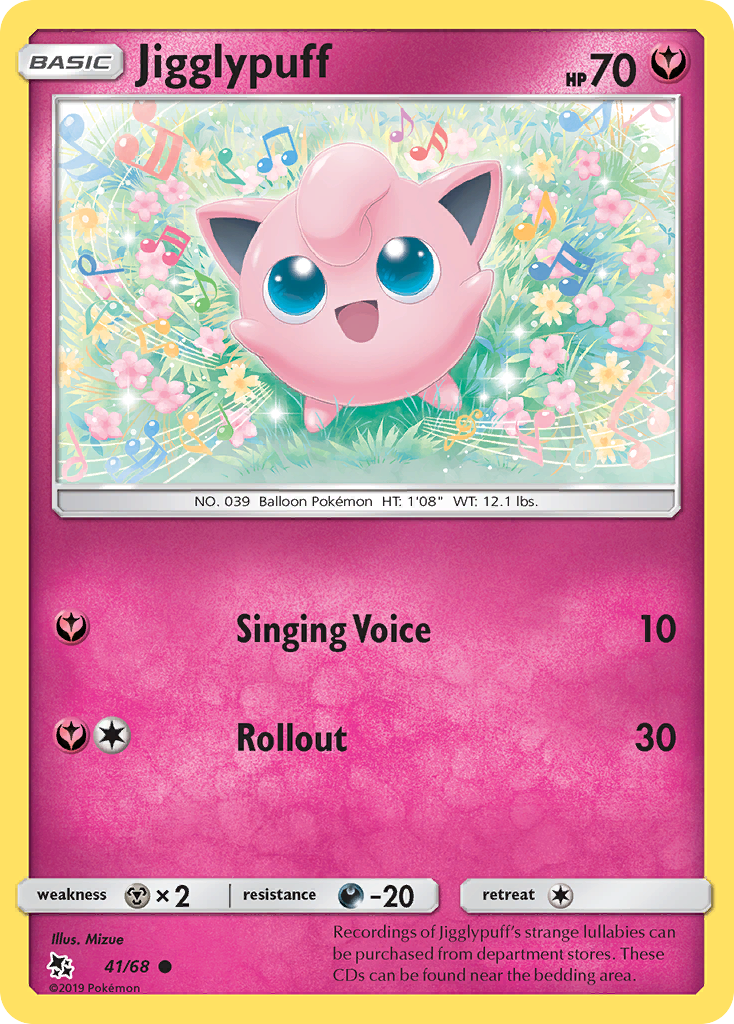 Jigglypuff (41/68) [Sun & Moon: Hidden Fates] | Exor Games Bridgewater