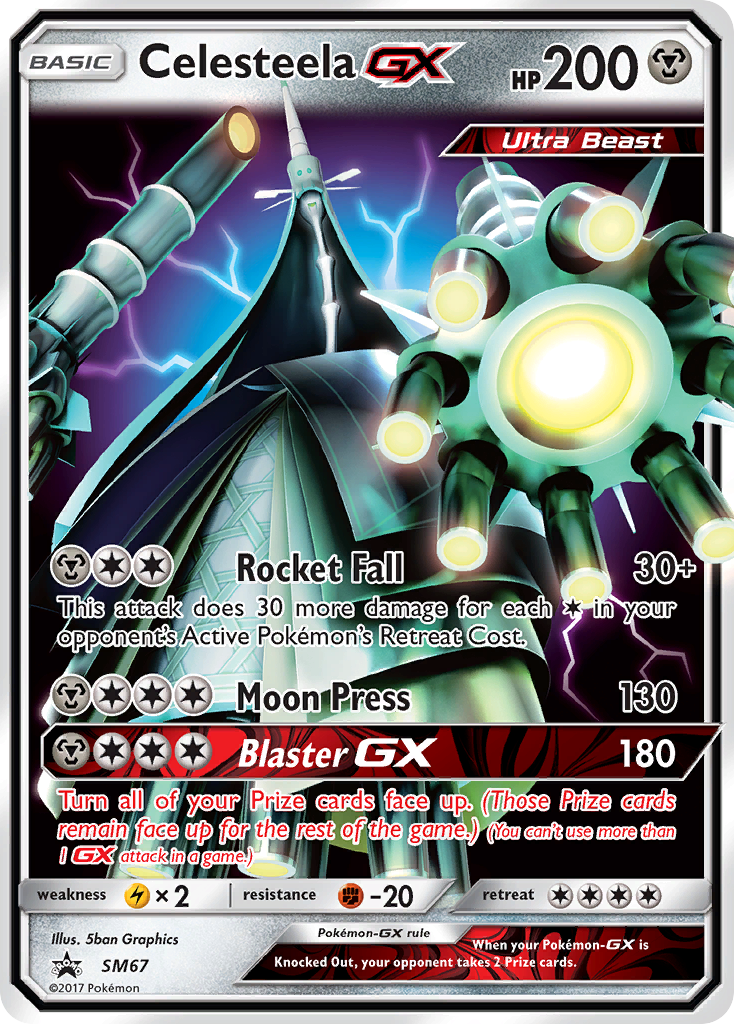 Celesteela GX (SM67) [Sun & Moon: Black Star Promos] | Exor Games Bridgewater