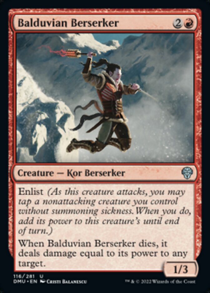 Balduvian Berserker [Dominaria United] | Exor Games Bridgewater