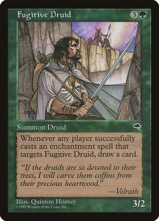 Fugitive Druid [Tempest] | Exor Games Bridgewater