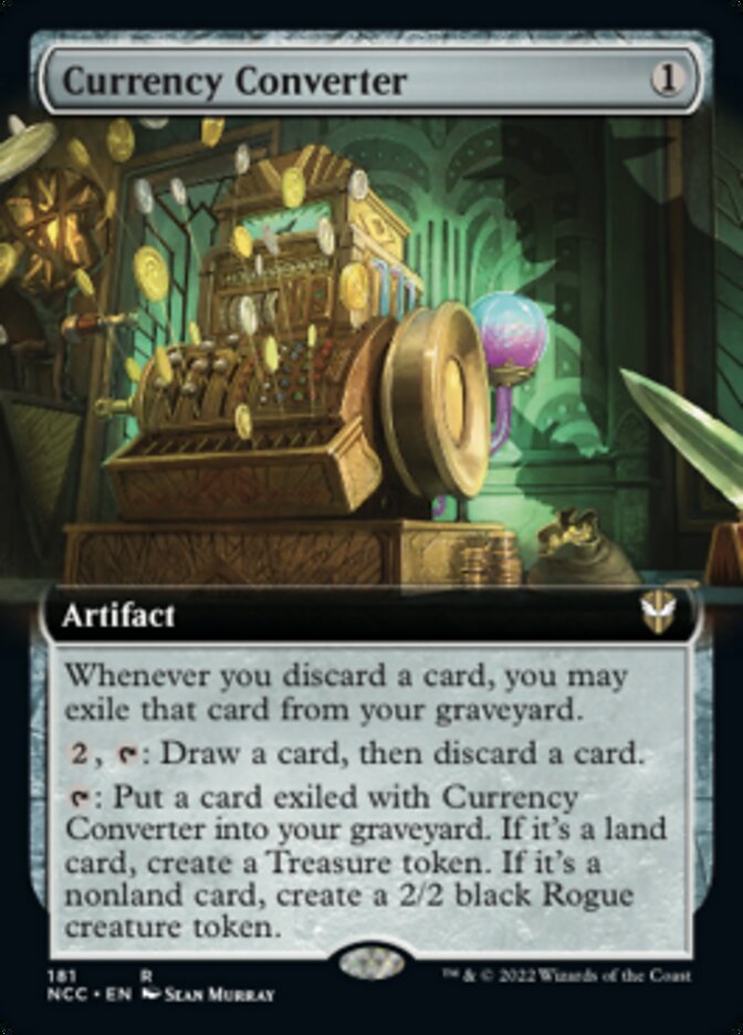 Currency Converter (Extended Art) [Streets of New Capenna Commander] | Exor Games Bridgewater