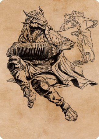 Korlessa, Scale Singer Art Card [Commander Legends: Battle for Baldur's Gate Art Series] | Exor Games Bridgewater