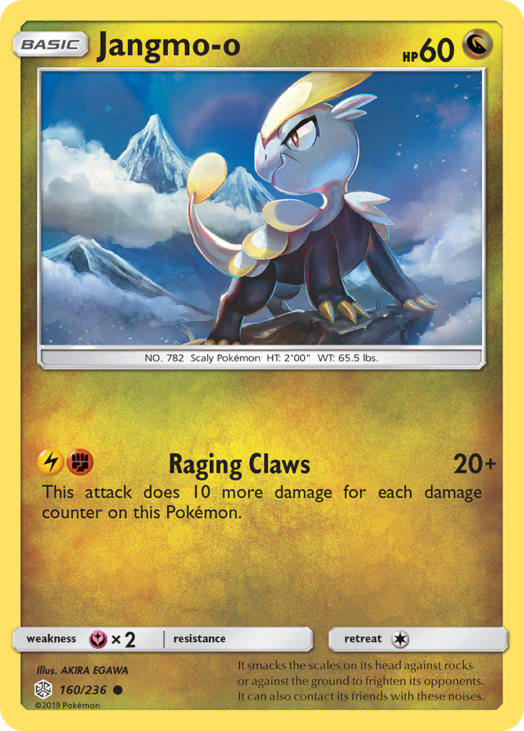 Jangmo-o (160/236) [Sun & Moon: Cosmic Eclipse] | Exor Games Bridgewater