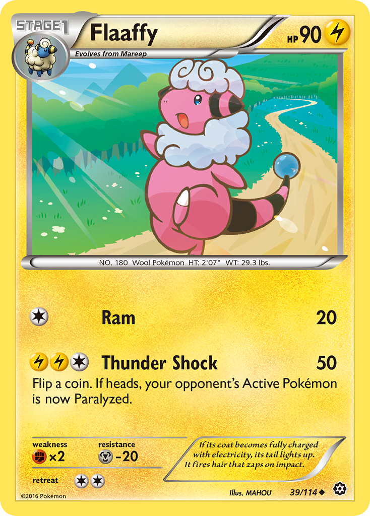 Flaaffy (39/114) [XY: Steam Siege] | Exor Games Bridgewater